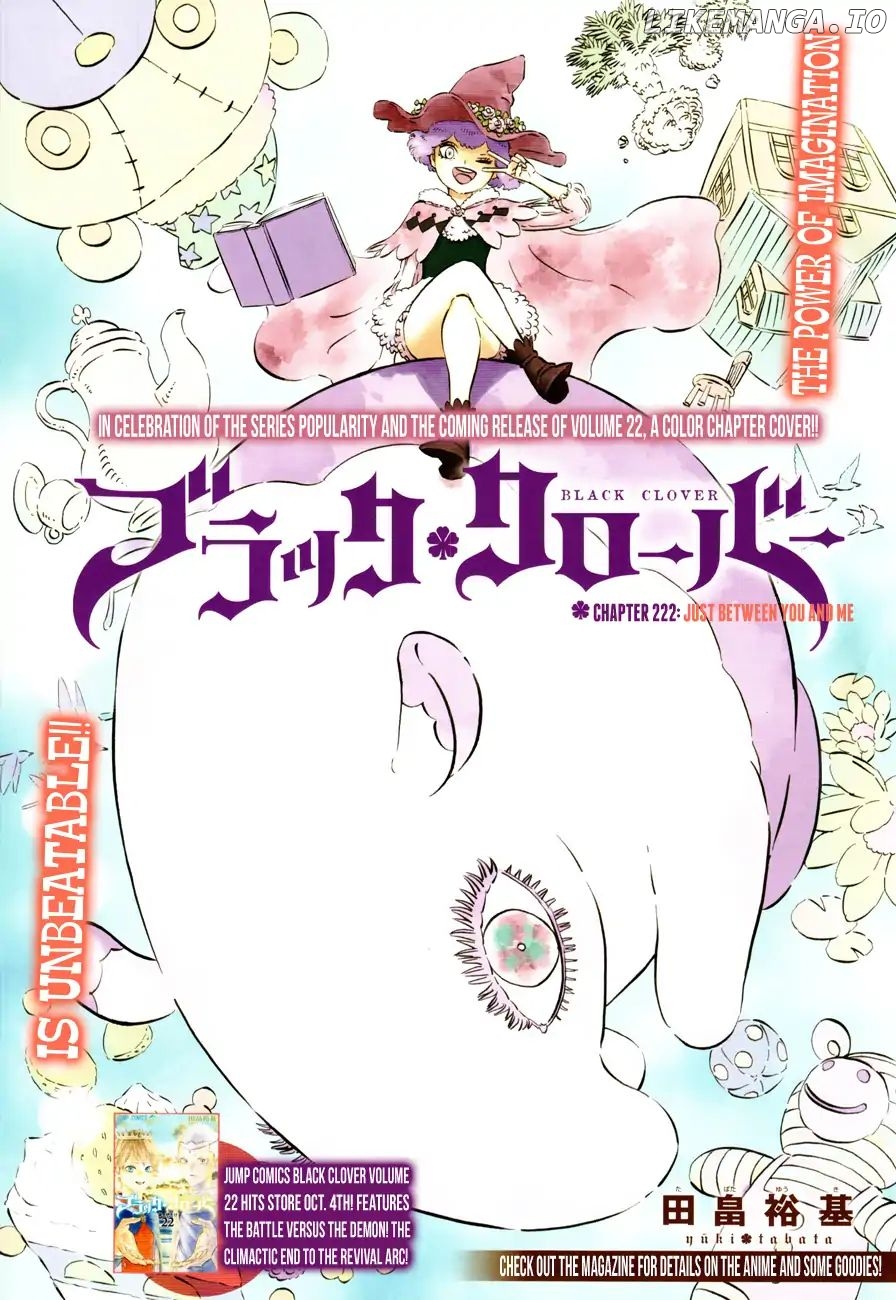 Black Clover chapter 222 image 01